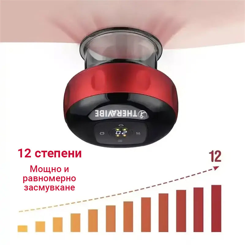 Комплект електрическа вендуза + антицелулитно олио