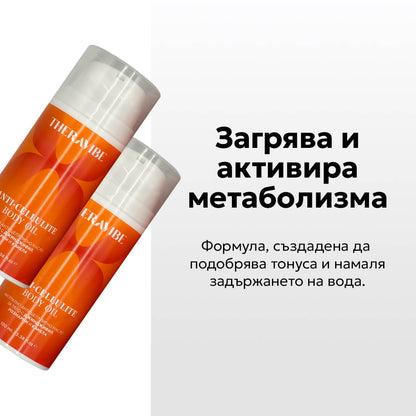 Натурално антицелулитно олио Theravibe, 100 ml